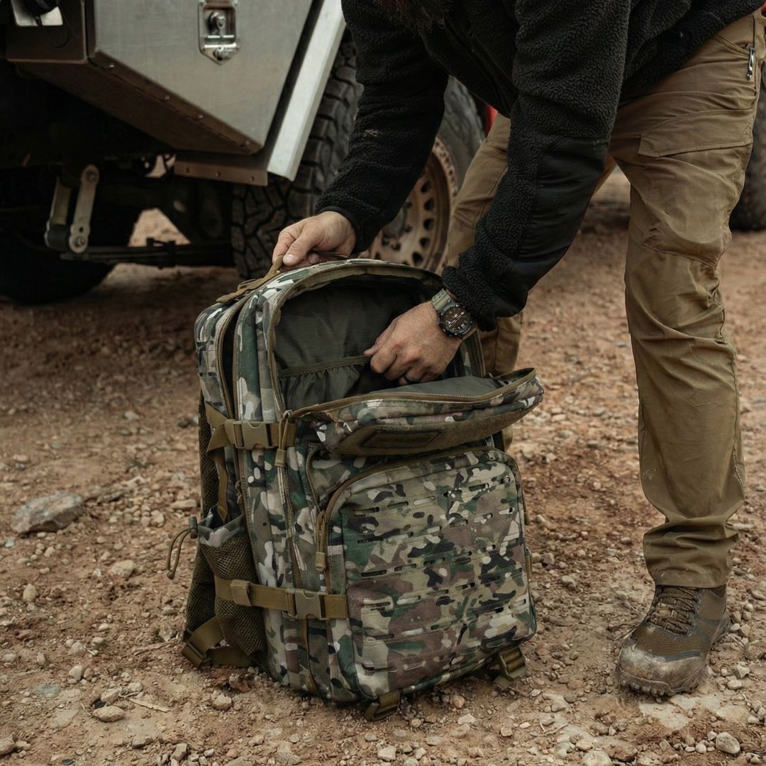 Armando el equipo junto al 4x4